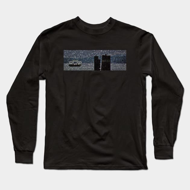 San Juan Island Ferries, Seagull and Seaplane Long Sleeve T-Shirt by Wondergarbs